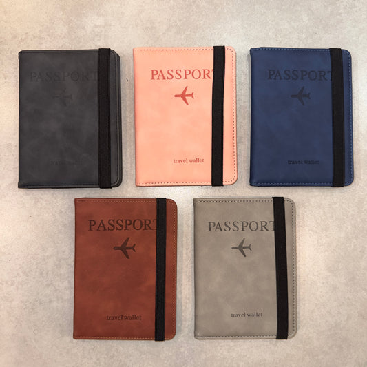 Couverture de passeport porte cartes